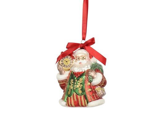 Visuel 1 du produit Coffret ornement de collection en verre multicolore - 10,2 x 8 cm