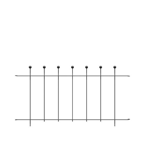 Visuel 1 du produit Panneau standard aménagement extérieur Pratic coloris noir en fer - 84 x 91,5 cm