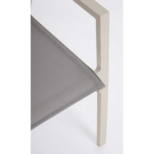 Visuel 2 du produit Fauteuil de jardin en aluminium et textilène Bizzotto Krion Pélican