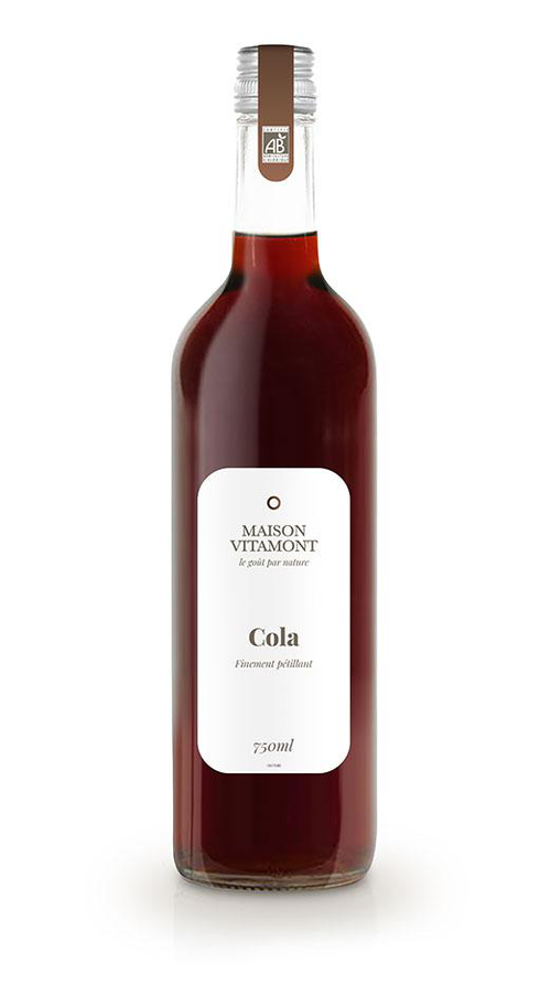 Visuel 1 du produit Boisson cola bio finement pétillant Vitamont – 75 cl