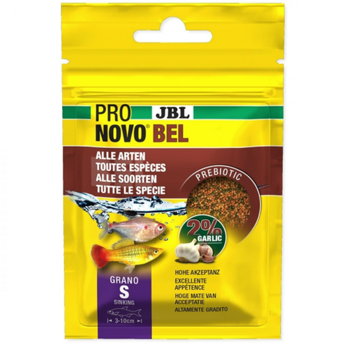 Visuel 1 du produit Nourriture pour poissons ProNovo Bel Grano S - JBL - 18g/20ml