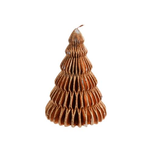 Visuel 1 du produit Bougie forme sapin de Noël - Ø 8,5 x H 14,5 cm