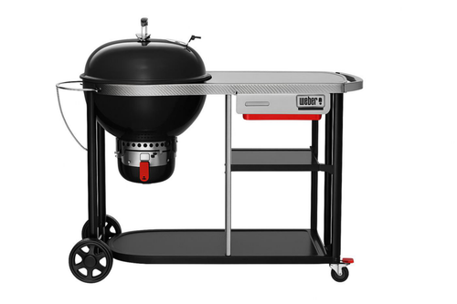 Visuel 1 du produit Barbecue charbon Performer Premium coloris noir en acier émaillé Weber - Ø 57 x 110,5 x 76,2 cm