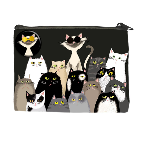 Visuel 1 du produit Petite trousse coloris multicolore Cartes d'Art photo matou - 12 x 10 cm