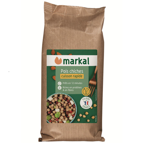 Visuel 1 du produit Pois cassés bio cuisson rapide Markal - 400 g