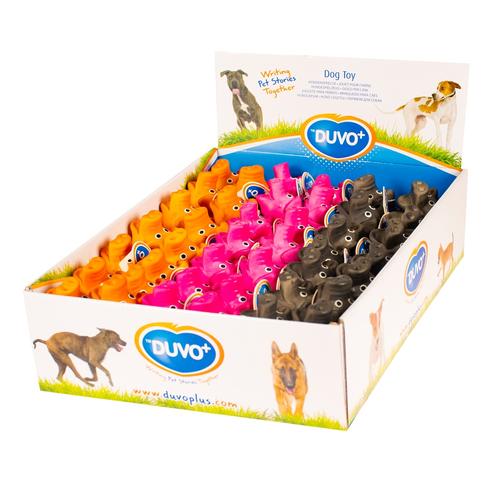 Visuel 2 du produit Jouet pour chien en latex coloris multicolore porc-épic Duvoplus - 10 cm