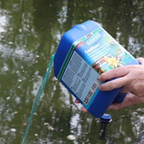 Visuel 2 du produit Protection peau et branchies pour poissons, naturelle, JBL BASSIN BiotoPond - 5L