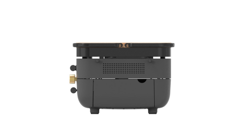 Visuel 5 du produit Plancha Nomad au gaz coloris noir en acier Forge Adour Nomad - 33,5 x 33,5 x 21,5 cm