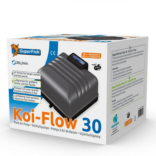 Visuel 2 du produit Kit aération bassin Koi-Flow 30, débit 1800L/H - SUPERFISH BASSIN