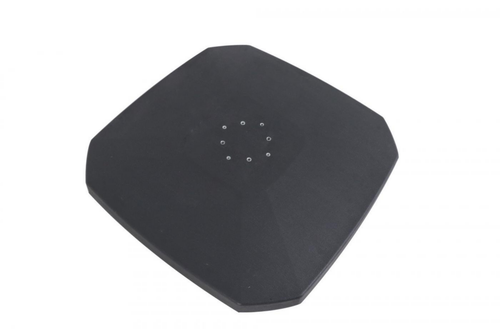 Visuel 3 du produit Base de parasols robuste en béton, 90kg avec roulettes - MWH