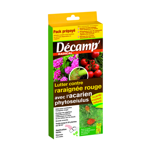 Visuel 1 du produit Acarien phytoseiulus contre l’araignée rouge 25 à 100 m2