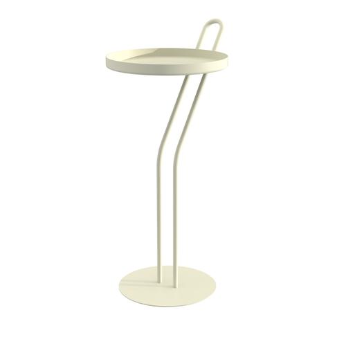 Visuel 1 du produit Sellette coloris beige en métal Angula Louis Moulin - 52 x 25 cm