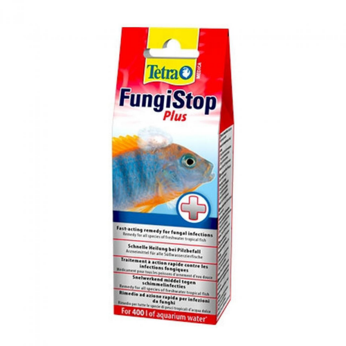 Visuel 1 du produit Soins anti-fongiques pour aquarium - TETRA Medica FungiStop Plus - 20ml