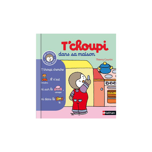 Visuel 1 du produit Le livre " T choupi dans sa maison " aux Éditions Nathan