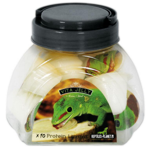 Visuel 1 du produit Complément alimentaire pour lézard protéines Reptile Planet Vita Jelly Protein Lizzard - x 10 dosettes