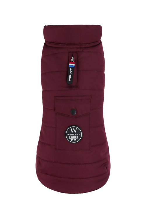 Visuel 1 du produit Doudoune pour chien coloris prune Wouapy - Taille 38