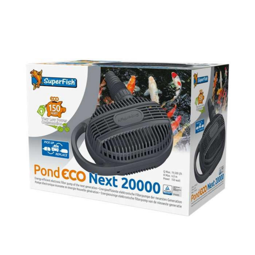 Visuel 2 du produit Pompe pour bassin éco-friendly, 150W, SUPERFISH BASSIN, modèle Pond ECO Next - 20000L