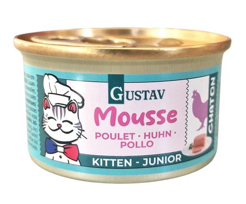 Visuel 1 du produit Pâtée pour chaton mousse de poulet Bubimex Gustav - 85 g