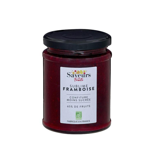 Visuel 1 du produit Confiture moins sucrée Sublime Framboise bio - 310 g