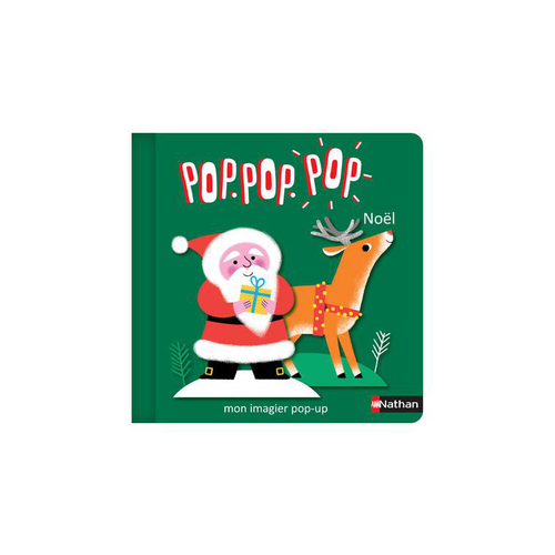 Visuel 1 du produit Livre "Mon imagier pop-up de Noël", Ed NATHAN