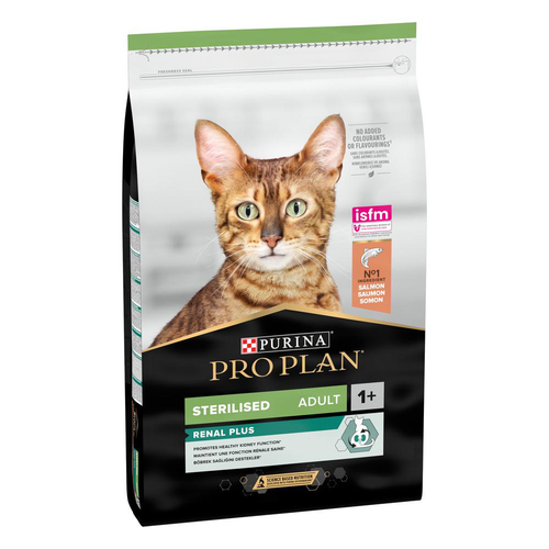 Visuel 1 du produit Croquette pour chat adulte stérilisé au saumon Pro Plan - 10 kg