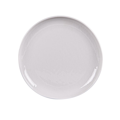 Visuel 1 du produit Assiette à dessert en porcelaine blanche Ecume - Ø 20 cm