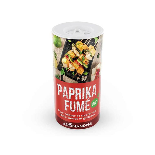 Visuel 1 du produit Paprika fumé bio Aromandise - 60 g