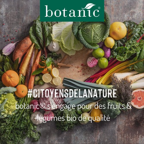 botanic® s'engage pour des fruits & légumes bio de qualité #CitoyensDeLaNature
