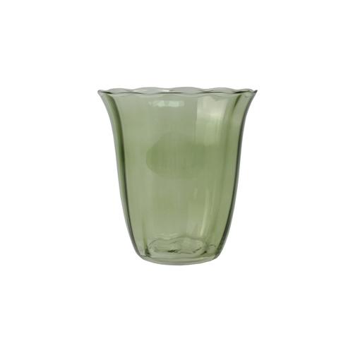 Visuel 1 du produit Ensemble de 4 gobelets en verre vert Eden - 35,5 cl