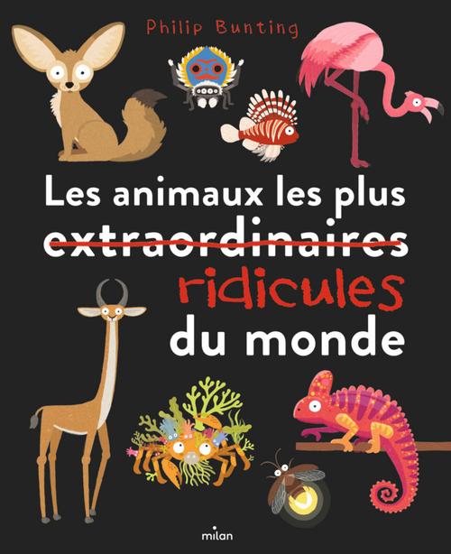 Visuel 1 du produit Livre Les animaux les plus ridicules du monde aux Éditions Milan - Dès 6 ans - 80 pages