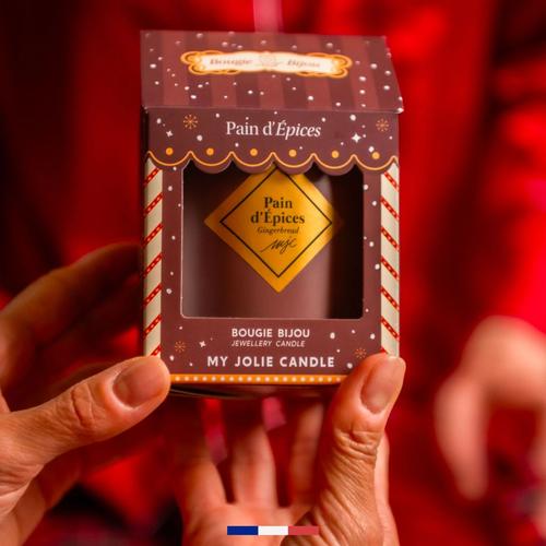 Visuel 7 du produit Bougie bijou parfumée My Jolie Candle pain d’épices avec cristal Swarovski - 180 g