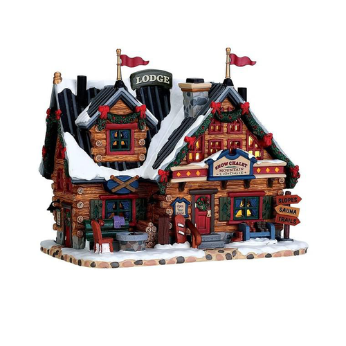 Visuel 1 du produit Après Ski Lodge Lumineux 20,2x11,9x17 cm Multicolore