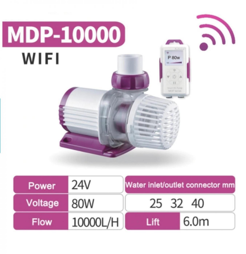 Visuel 2 du produit Pompe à eau contrôlable via wifi JEBADO-JECOD MDP-10000 - débit max 10000 L/H