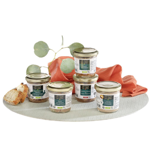 Visuel 1 du produit Assortiment de terrines le bâton des saveurs Clos Saint Sozy - x 5