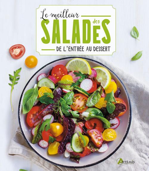 Visuel 1 du produit Livre "Le meilleur des salades de l’entrée au dessert" aux Éditions Artemis