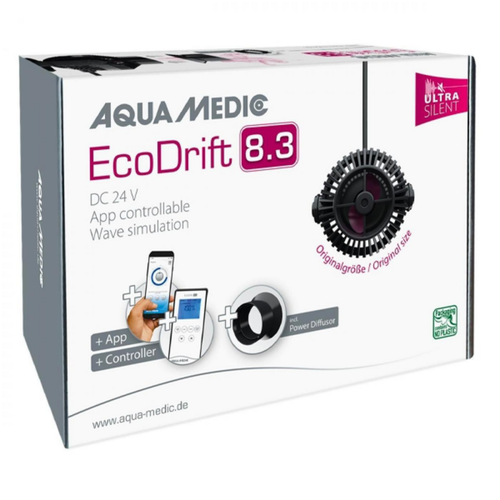 Visuel 4 du produit Pompe de brassage EcoDrift 8.3 WIFI, technologie sans fil, AQUA MEDIC - pour aquarium