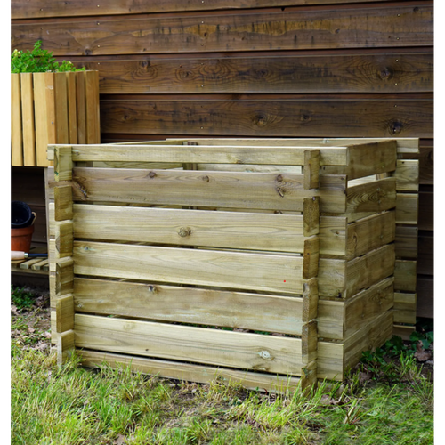 Visuel 2 du produit Composteur Jardipolys Cardon - 80 x 80 x 60 cm - 250 L