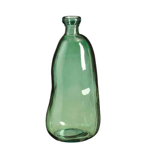 Visuel 1 du produit Vase en verre recyclé vert Organic - Ø 22 x H 51 cm