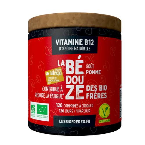 Visuel 1 du produit Vitamine B12 goût pomme Les bio frères La Bédouze - 120 comprimés