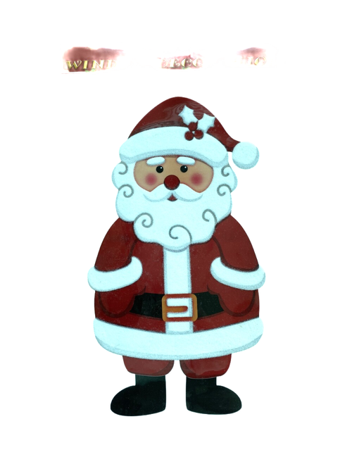 Visuel 1 du produit Sticker floqué forêt blanche x 2 - 28,5 x 40 cm