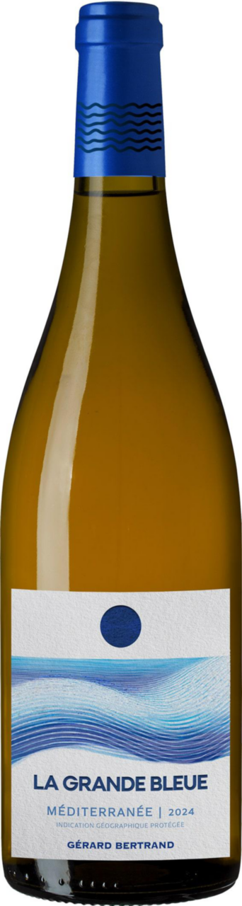 Visuel 1 du produit Vin blanc IGP Méditerranée bio La grande bleue Gérard Bertrand - 75 cl