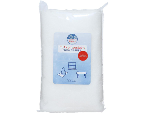 Visuel 1 du produit Tapis de neige en fibre blanche - 250 x 100 cm