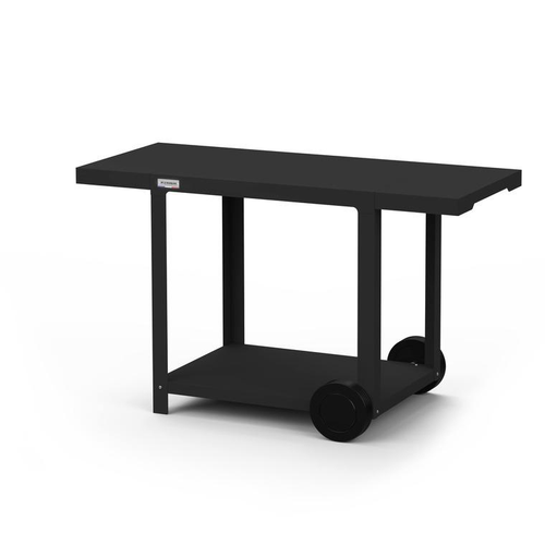 Visuel 1 du produit Desserte vintage coloris noir en acier - 123 x 63 x 75 cm