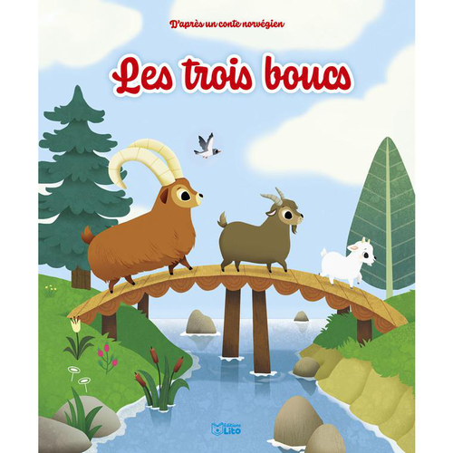 Visuel 1 du produit Les minicontes classiques “Les trois boucs” Editions Lito