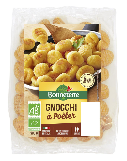 Visuel 1 du produit Gnocchi à poêler bio Bonneterre – 300 g