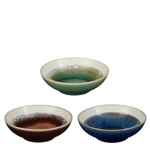 Visuel 1 du produit Coupe en grès de couleur Abbi - Ø 14 x H 4,5 cm