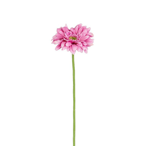 Visuel 1 du produit Tige de gerbera artificiel en plastique recyclé violet - 60 cm