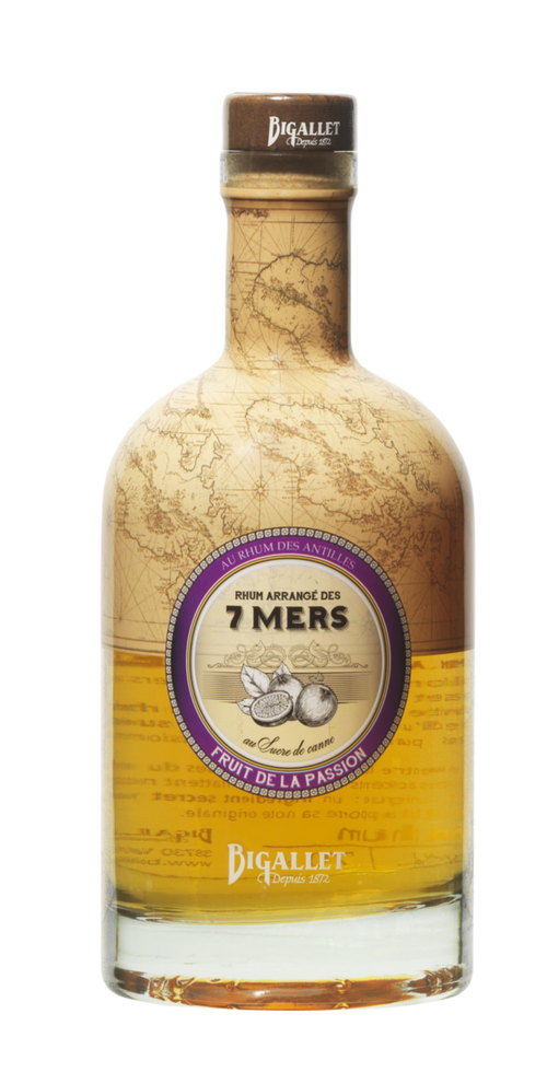 Visuel 1 du produit Punch au rhum fruits de la passion Bigallet - 70 cl