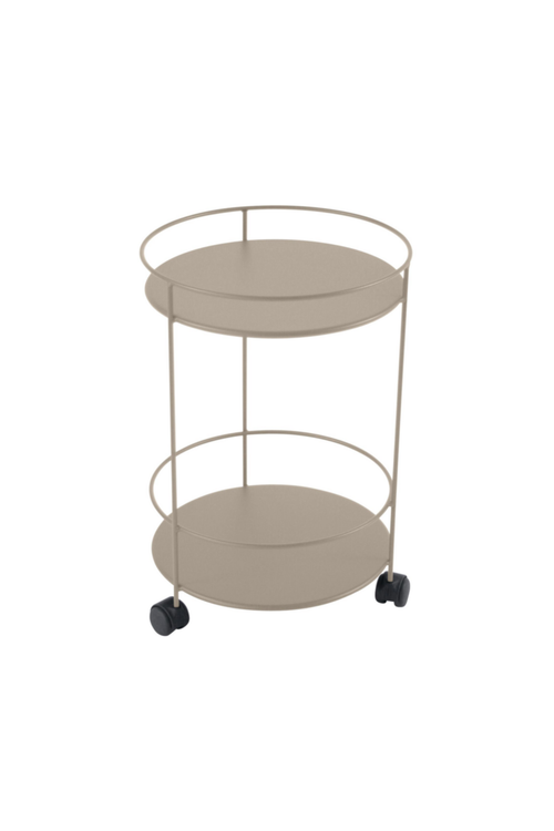 Visuel 1 du produit Guéridon Guinguette coloris orange en acier Fermob - Ø 40 x 61 cm