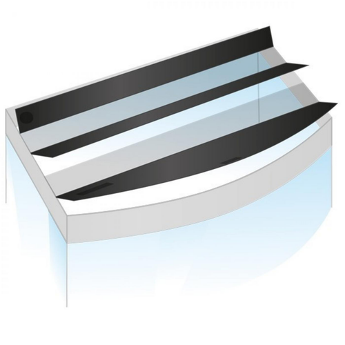 Visuel 2 du produit Volets pour aquarium 3 pièces, matière durable, JUWEL - modèle VISION 450